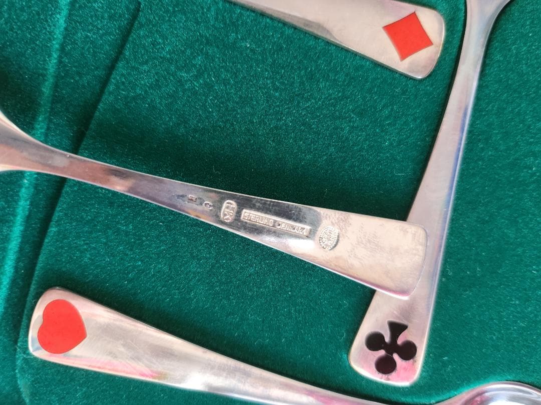 ジョージジェンセン ブリッジ ティースプーン（スターリングシルバー）