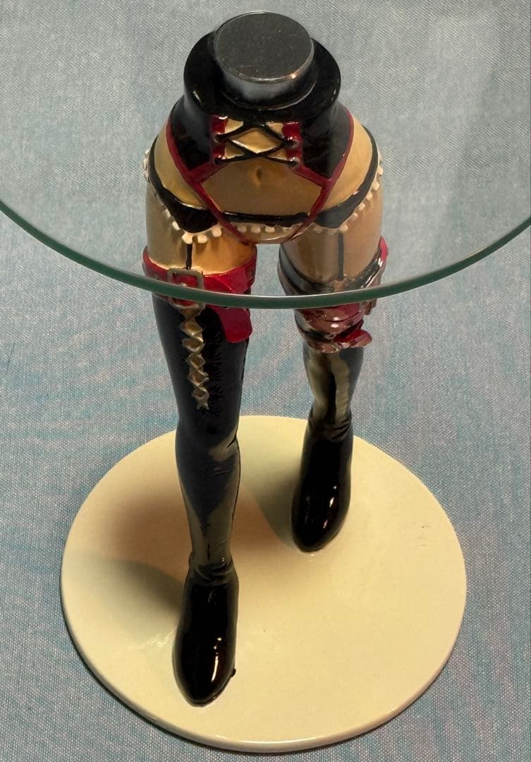 下半身型　ミニテーブル　ボンテージ　セクシー インテリアART