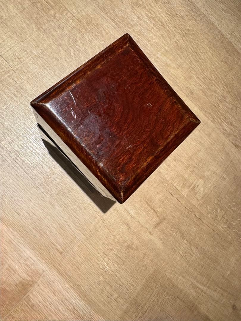 蕎麦好き粋人 欅3段重箱 茶道具 会席骨董品 木製漆器 幕末期〜明治期