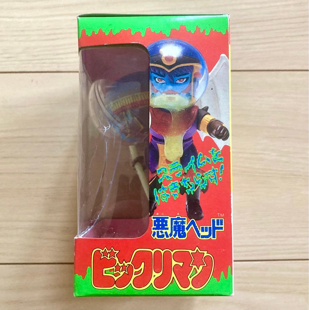 当時物 ビックリマン 悪魔ヘッド スーパーデビル サタンマリア
