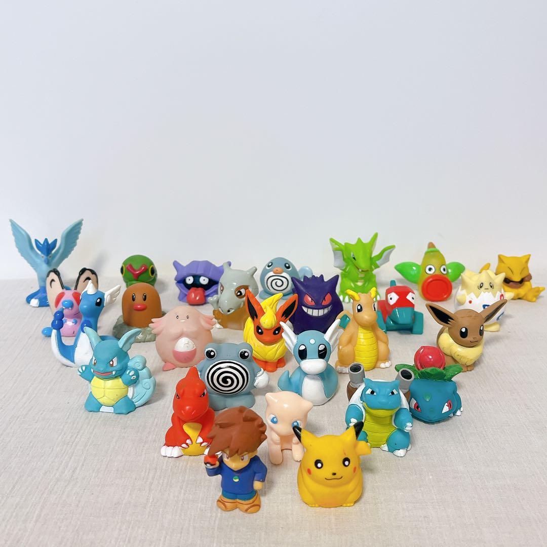 1996〜 当時物【29体セット】ポケモンキッズ ポケットモンスター 指