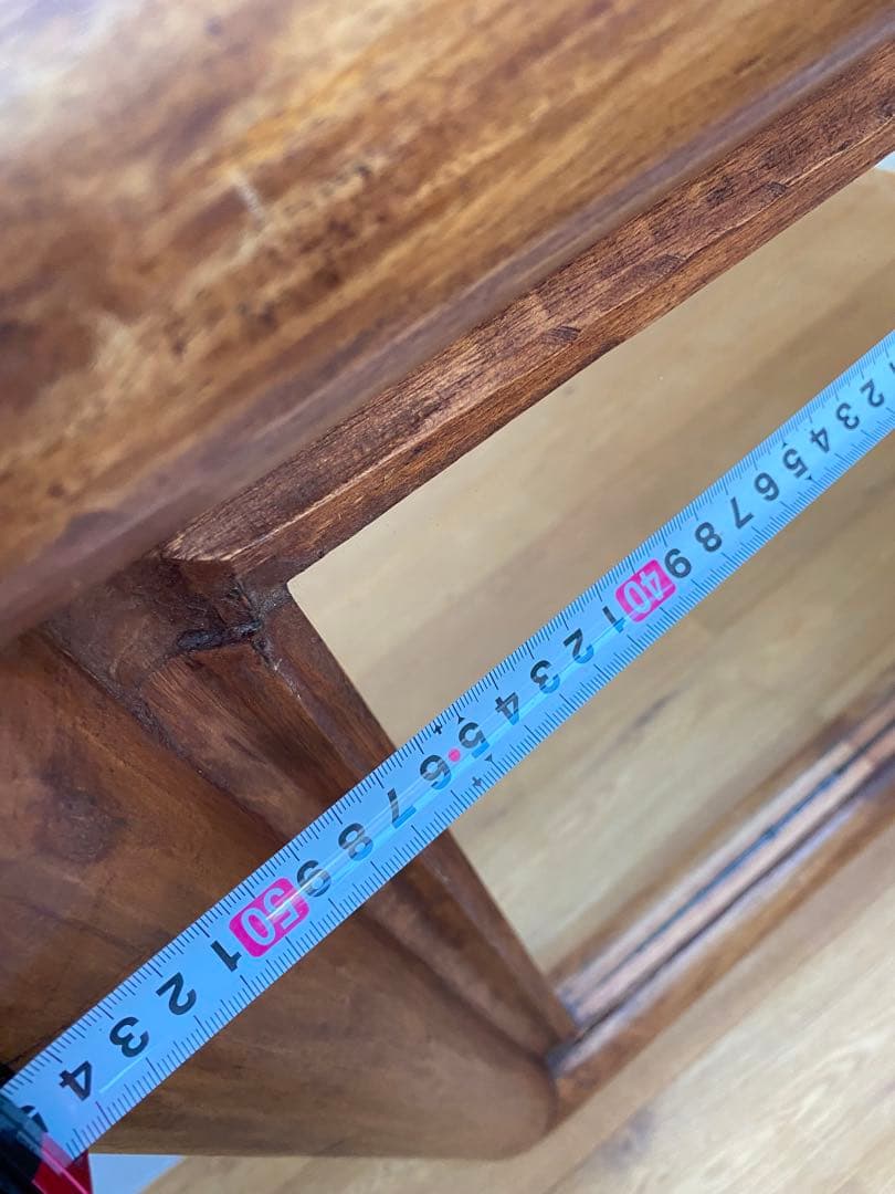 姿見 アンティーク鏡 オールドチーク 古材 アンティーク鏡