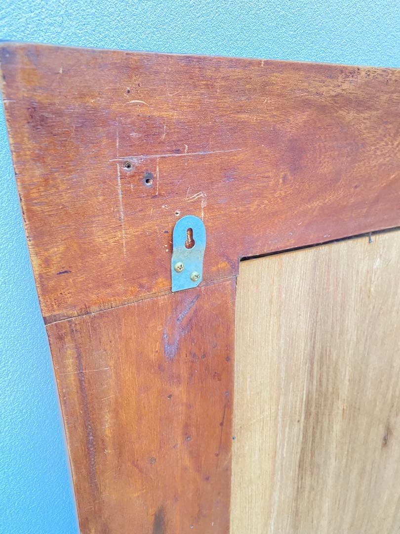 姿見 アンティーク鏡 オールドチーク 古材 アンティーク鏡