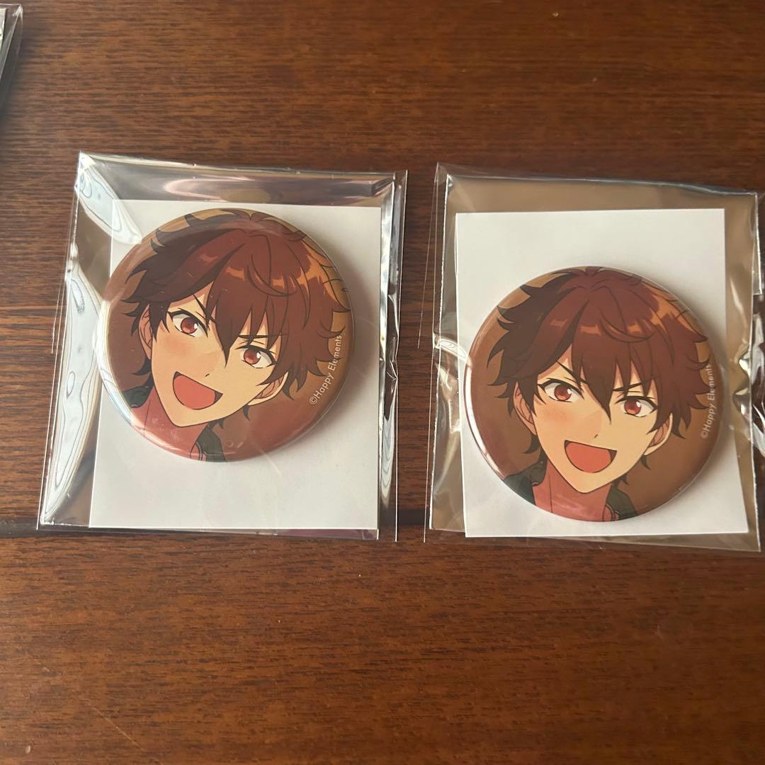 あんスタ コレクション缶バッジ 2025 Oct. Casual 守沢千秋 2点 - メルカリ
