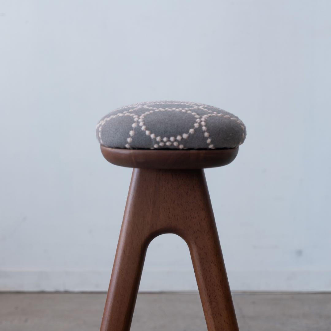 キッチンスツールBR H530＋ミナ ペルホネン　タンバリン