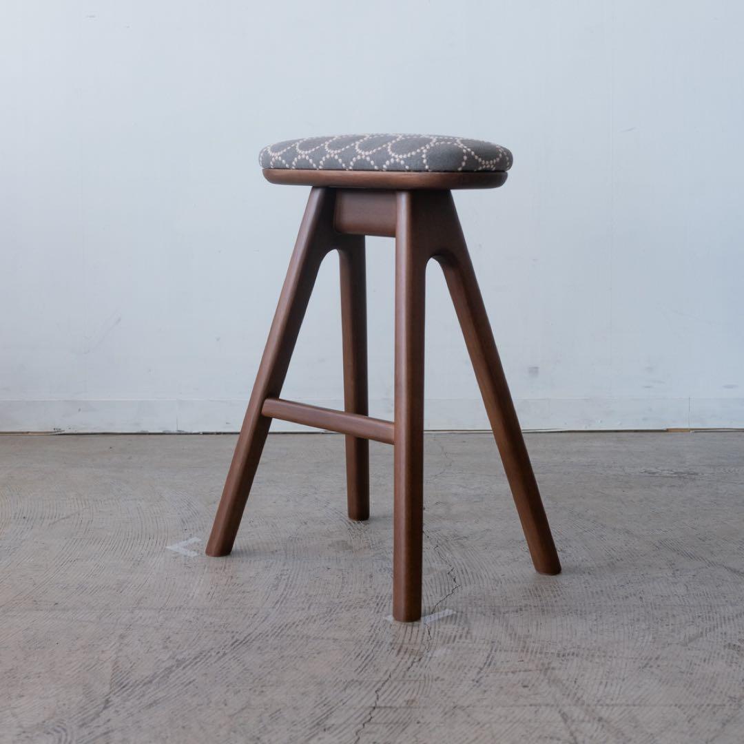 キッチンスツールBR H530＋ミナ ペルホネン　タンバリン