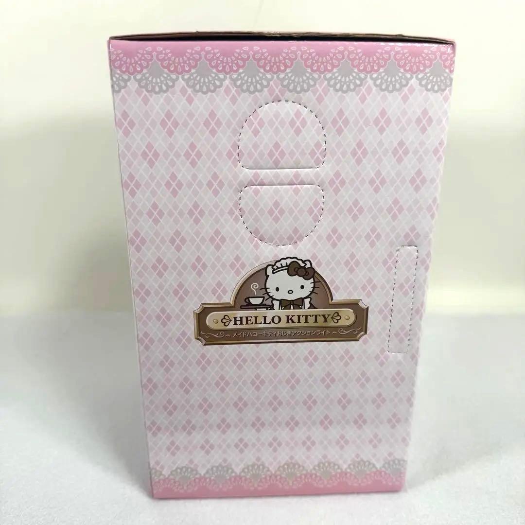 希少　メイド ハローキティ おじぎ　 アクションライト　フィギュア型　2007年