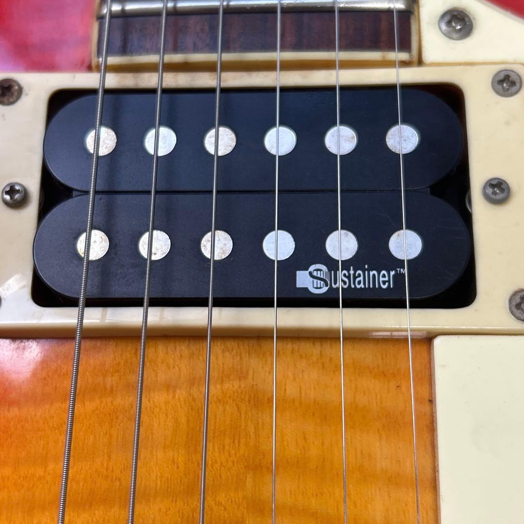 BURNY RLG-55S SUSTAINER搭載 Les paul トラ杢