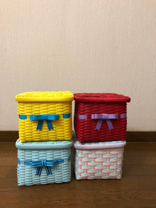 Yumi様　オーダーカゴ完成品