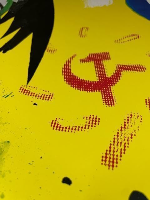 額装品 ミッキー G.F.（フランス グラピュス）MICKEY アートポスター