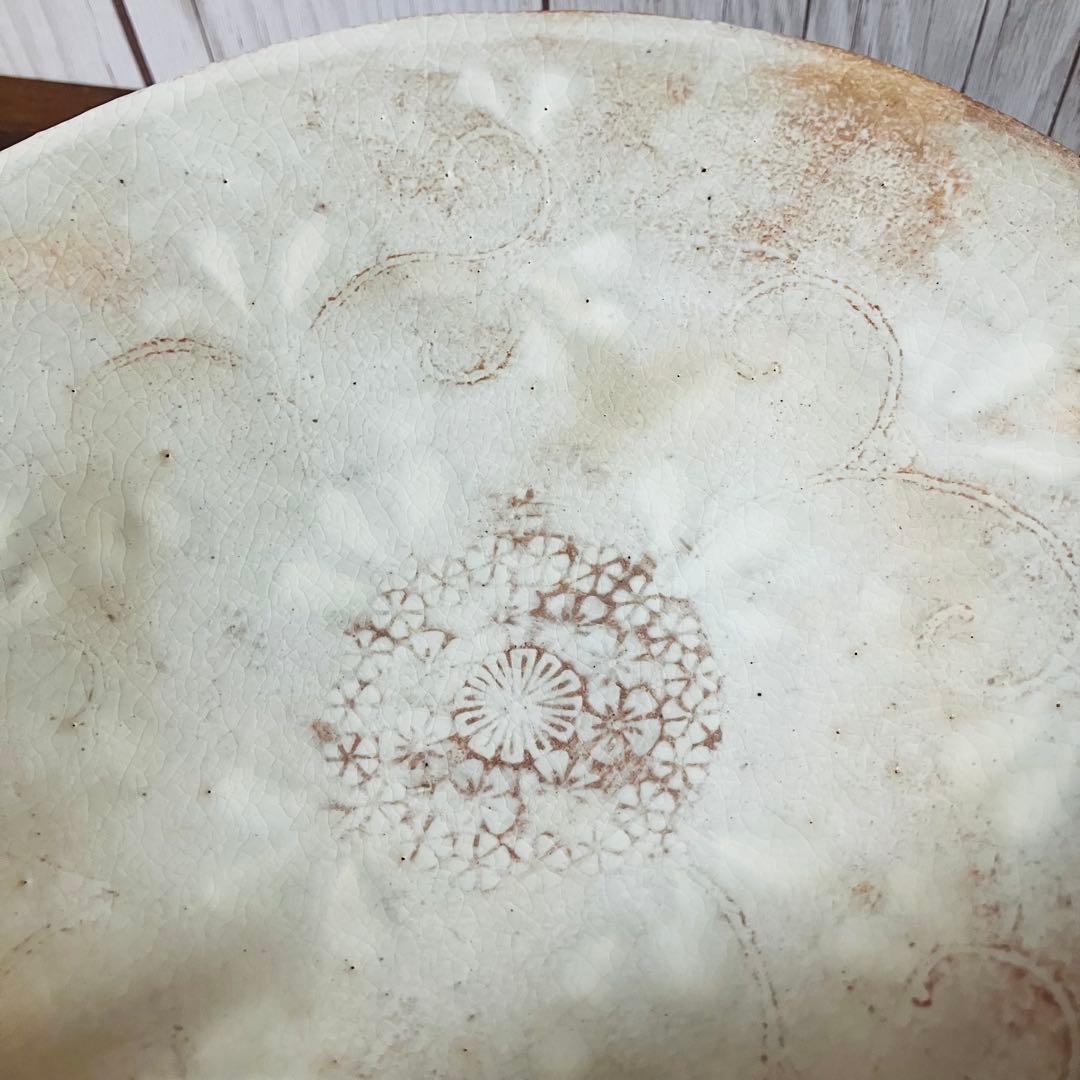 新品】京焼 皿 森里良三作 荒土物 中鉢 食器 清水焼 京都 早蕨 - メルカリ