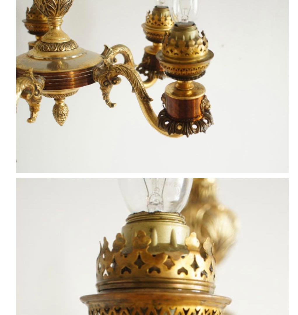 アンティーク　シャンデリア（5灯）