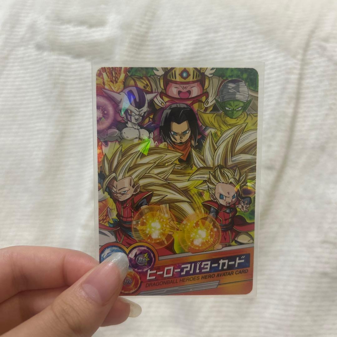 スーパードラゴンボールヒーローズ ヒーローアバターカード 6枚セット