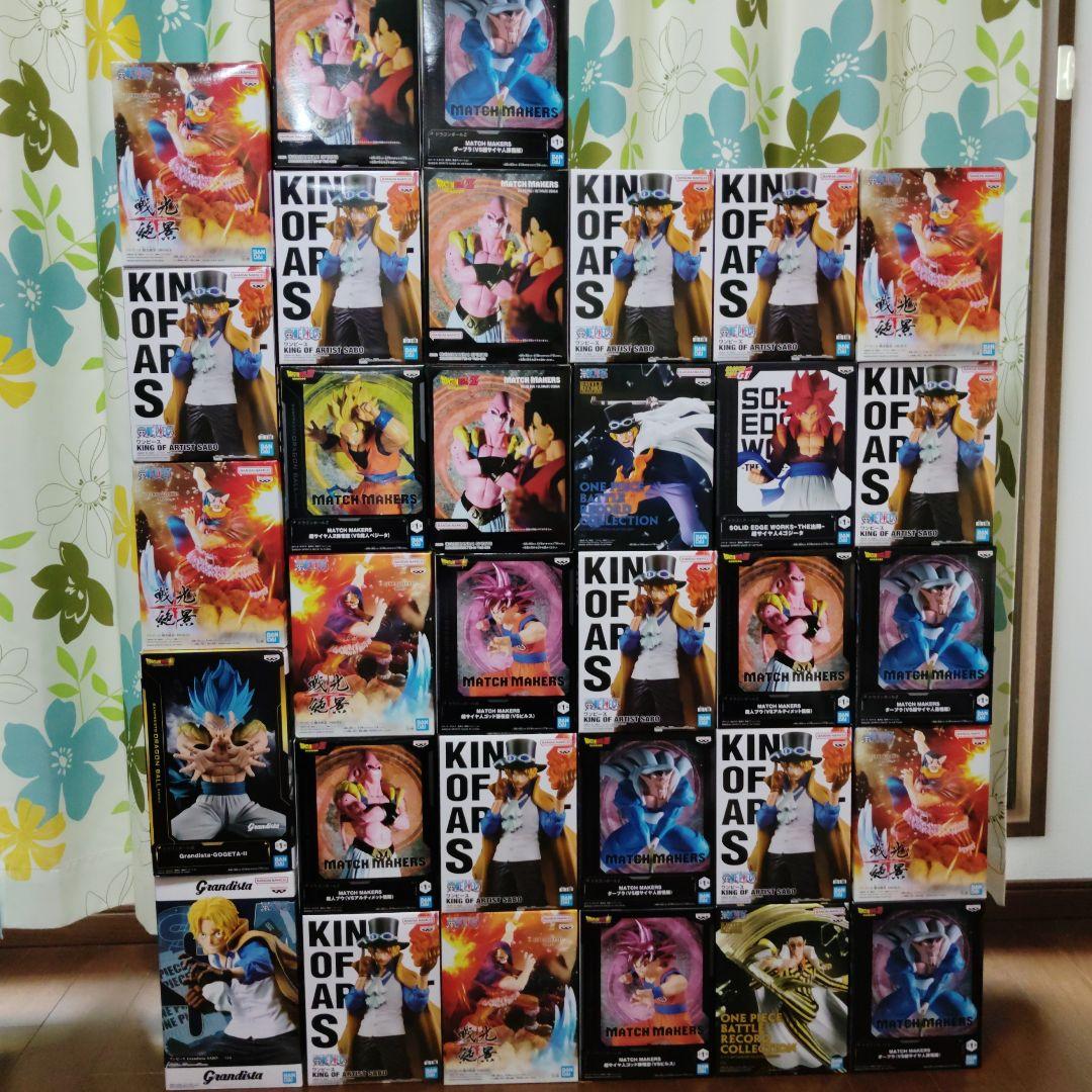 ワンピース　ドラゴンボールフィギュア　32体セットG