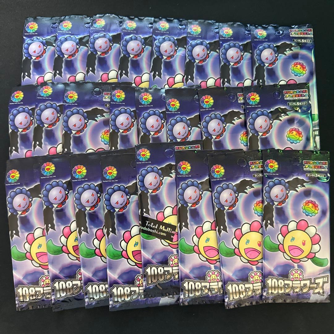 【新品未開封】村上隆　108フラワーズ　24パック　日本語版