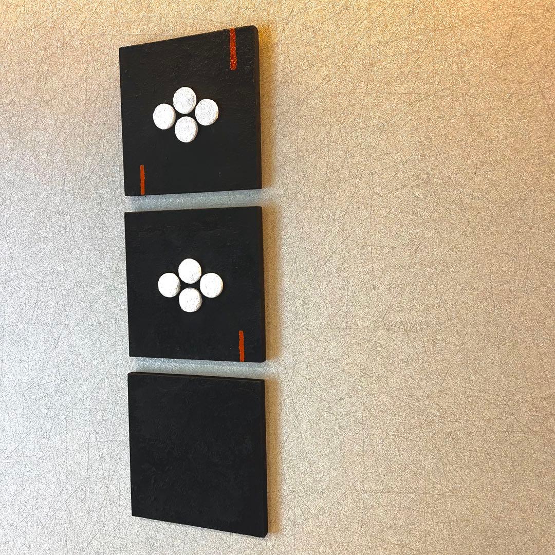 【Japanese Art Panel】　和モダン 漆喰　アートパネル