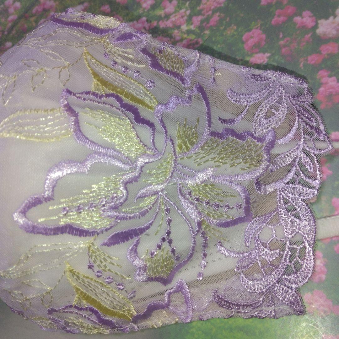 おしゃれなマスクカバー/裏地高島ちぢみ(25129)