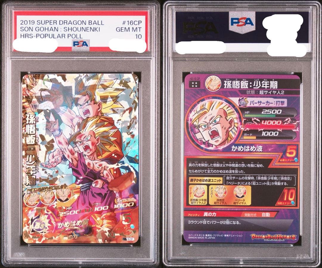PSA10 孫悟飯 [H2-16 CP] 世界44枚 - メルカリ