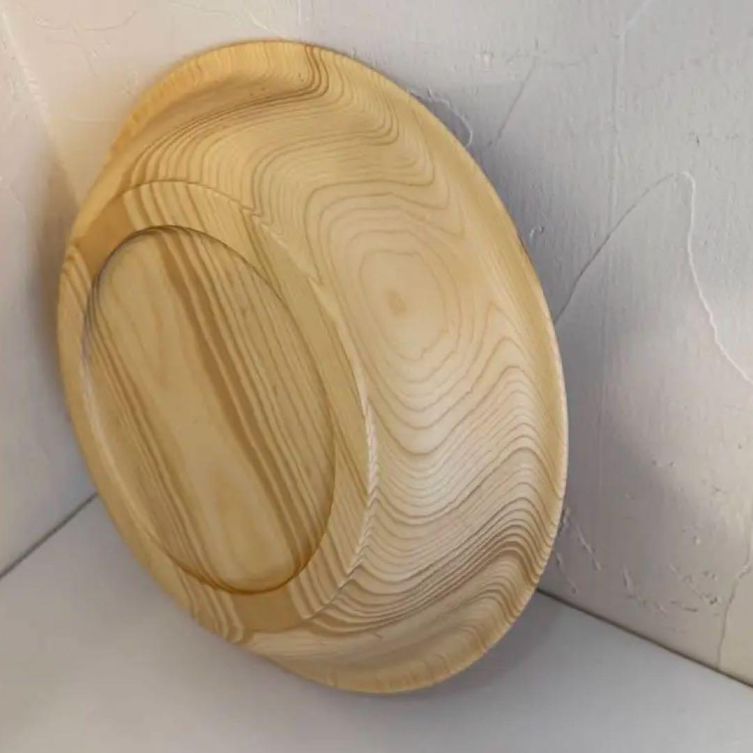 オケクラフト 木那 kina 木製大皿 33㎝ 木の器 wood plate - メルカリ