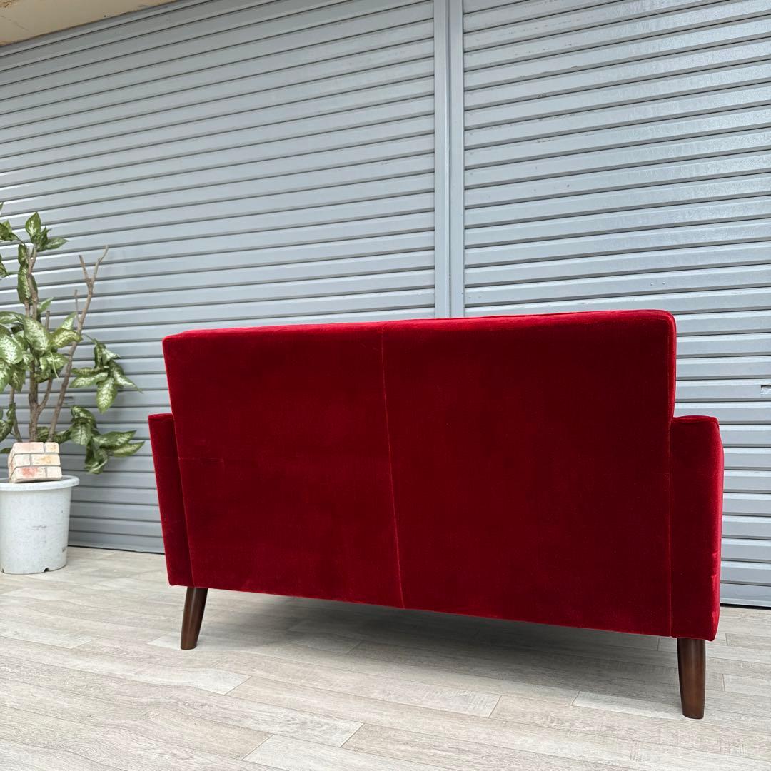 限定品　希少品　karimoku カリモク60 ロビーチェア 2シータ