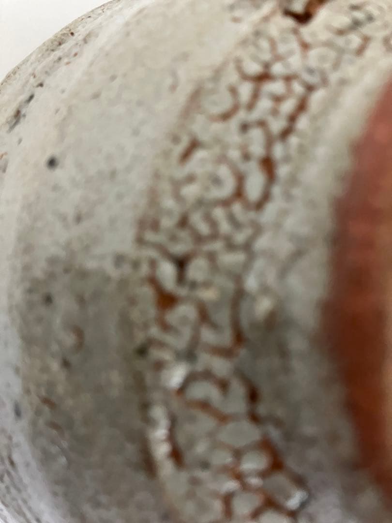 唐津焼　西岡　小十作　皮鯨茶碗