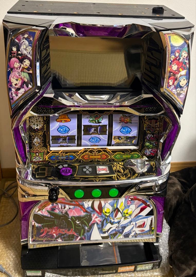 グランベルム　スロット実機 楽天市場】コイン不要機セット【ゼクロスクリエイティブ】回胴式遊技機