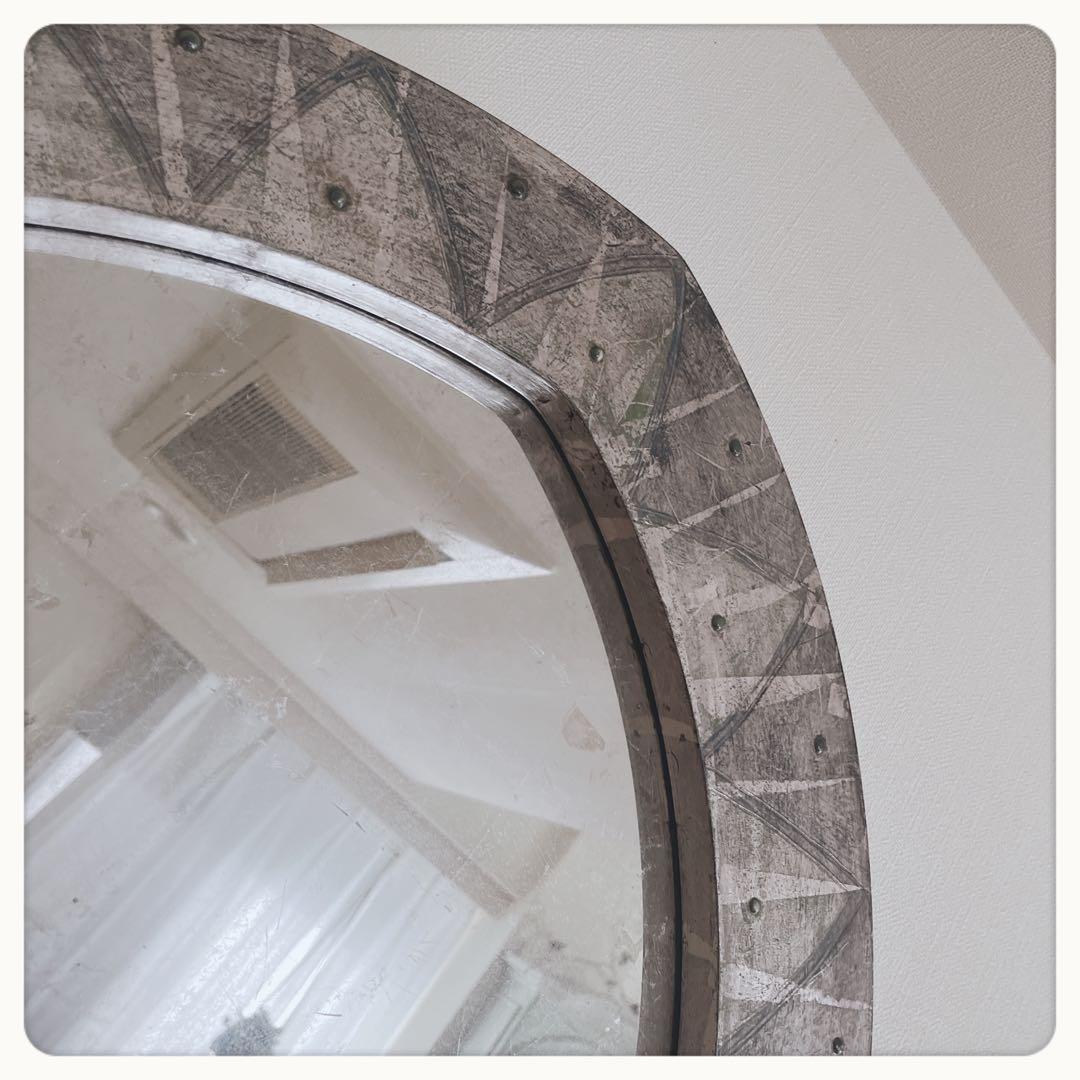 アートミラー　イギリスヴィンテージハンドメイド　直接引き取り歓迎！