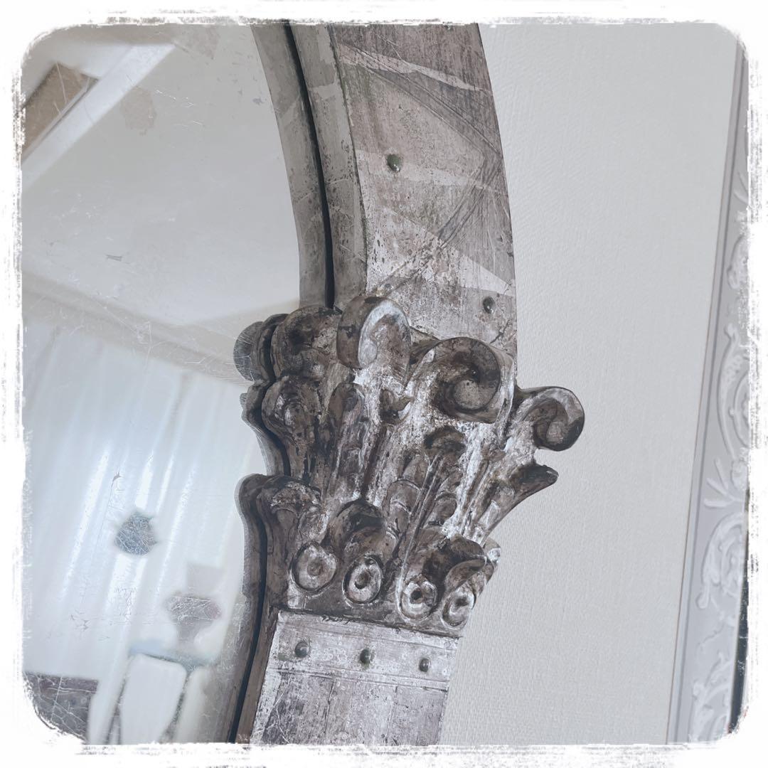 アートミラー　イギリスヴィンテージハンドメイド　直接引き取り歓迎！