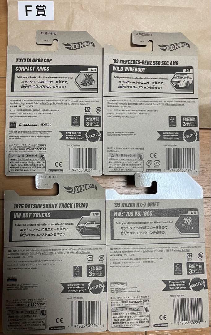 ホットウィール フォーミュラ1 レーシングトラックセット ラストワン C