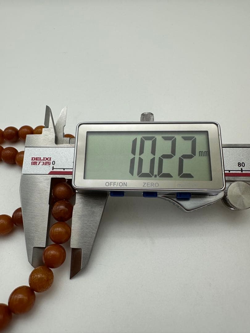 ☆天然☆ バルト海産 天然琥珀 老蜜蝋 ネックレス アクセサリー 極上品