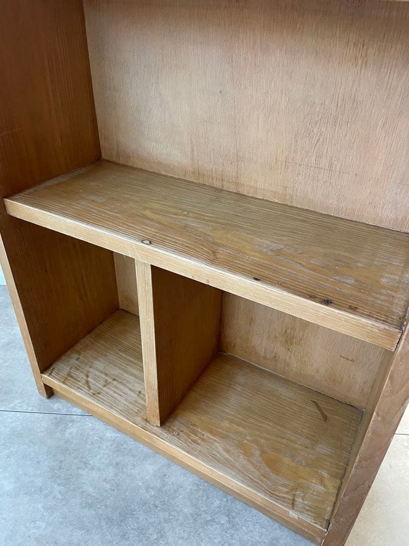 木製オープンシェルフ 本棚　手作り