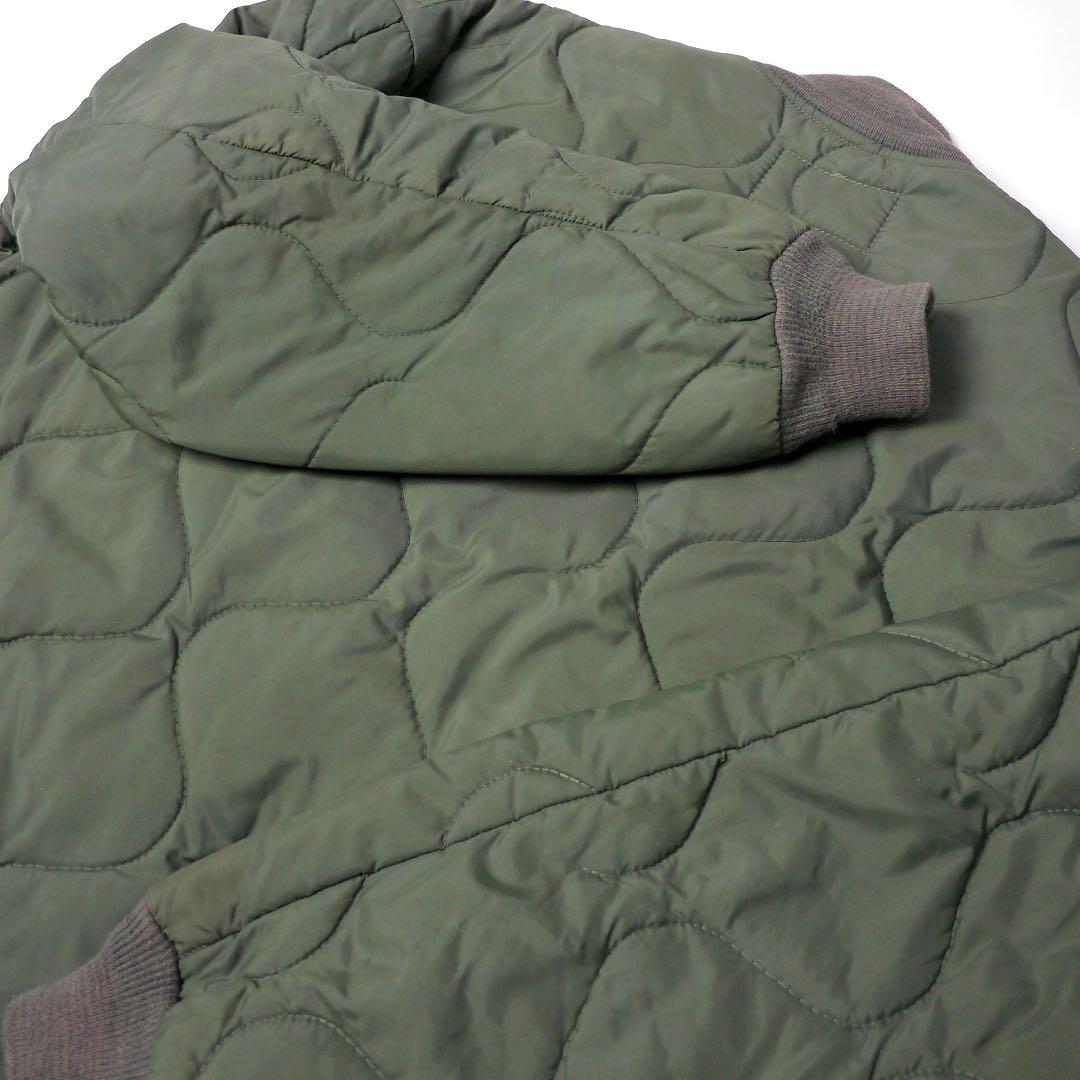 80sビンテージUSAFミリタリーCWU9PキルティングライナージャケットXL