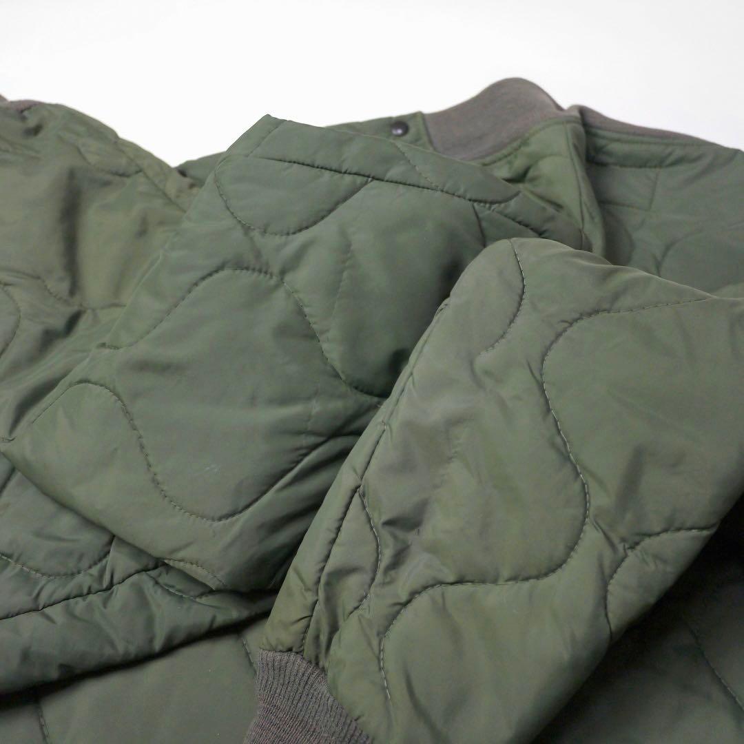 80sビンテージUSAFミリタリーCWU9PキルティングライナージャケットXL