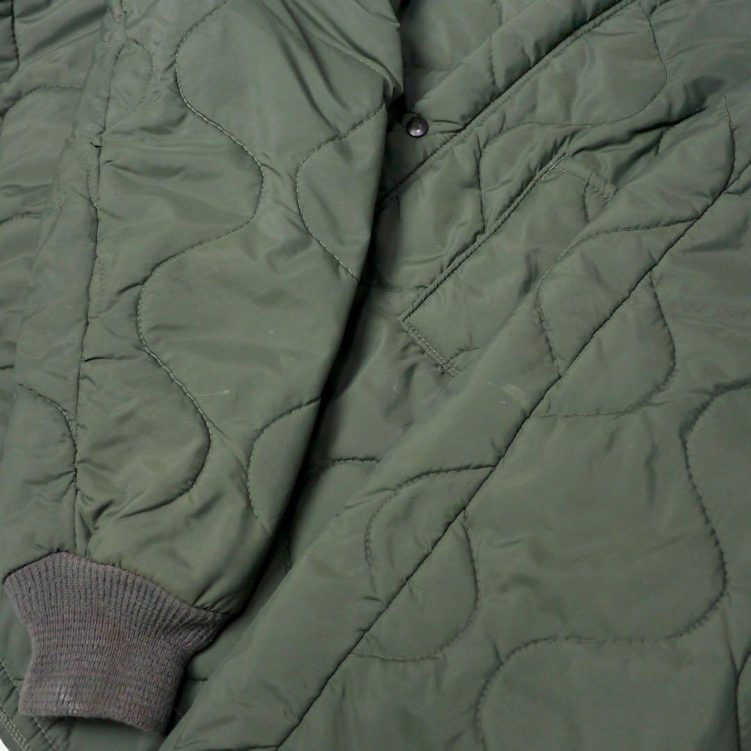 80sビンテージUSAFミリタリーCWU9PキルティングライナージャケットXL