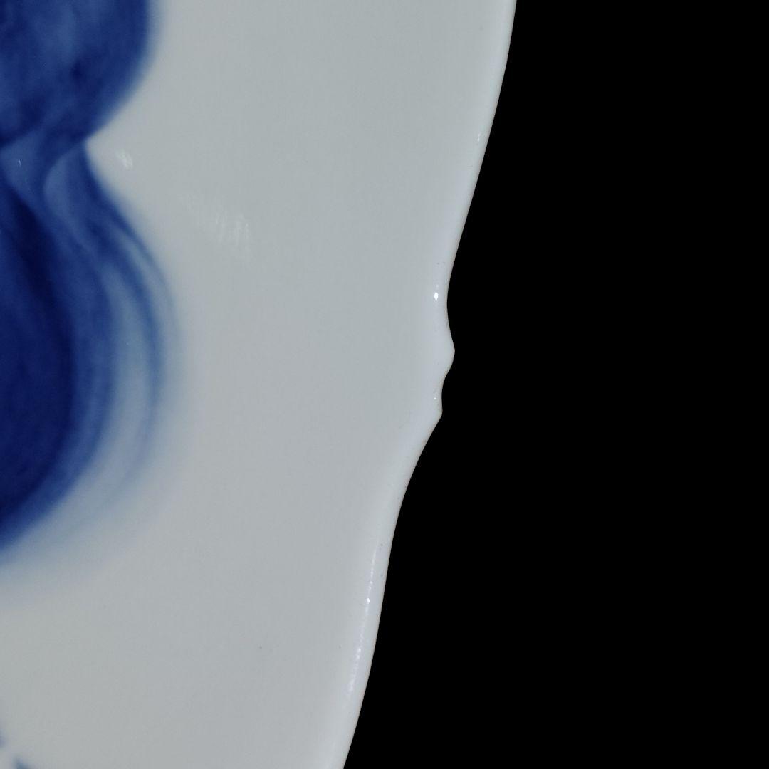 【未使用】Meissen ブルーオーキッド 18.5cmプレート 6枚セット