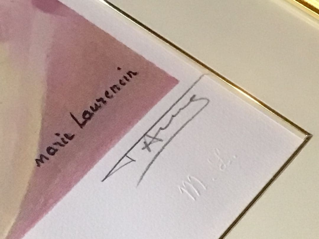 ◉真作保証◉マリー ローランサン◉美品 リトグラフ He版◉正規ADAGP