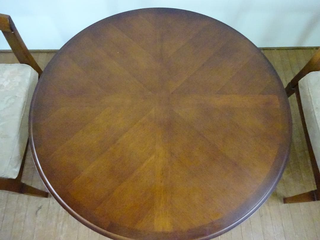 MARUNI/マルニ木工　地中海シリーズ　テーブル・アームチェア　3点セット