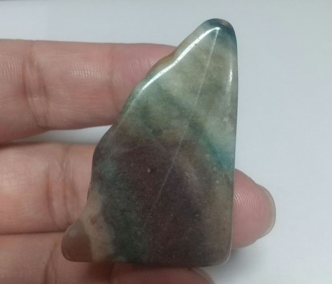 天然石 ジュディスジャスパー「アイ オブ ザ ストーム」 36.9g タンブル