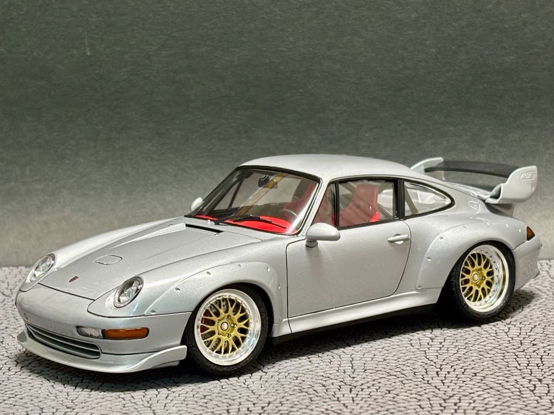 タミヤ ポルシェ911 GT2 1/24 プラモデル 完成品 - メルカリ