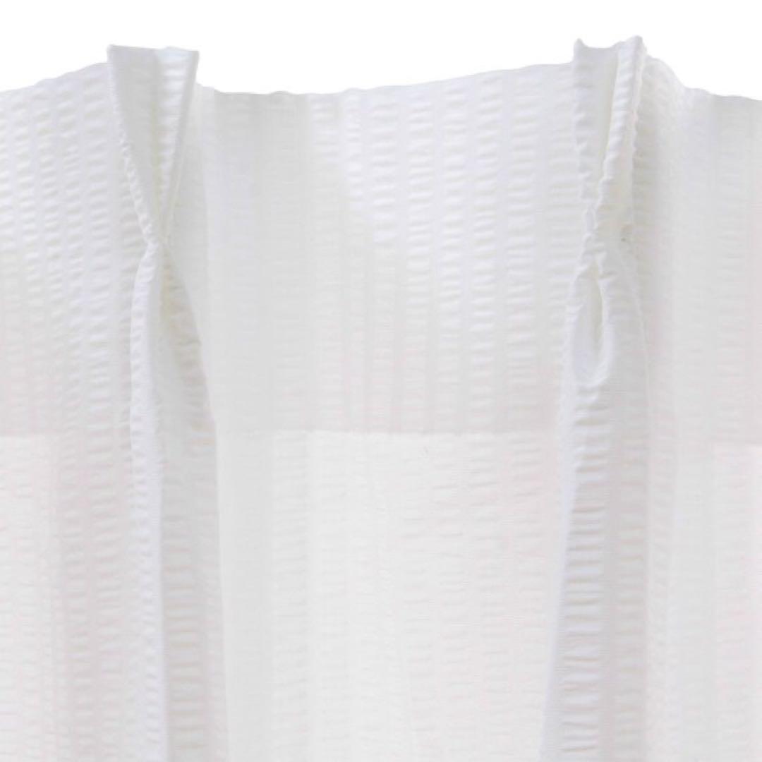 ニトリ　NITORI レースカーテン4枚セット　エコナチュレフレッサ