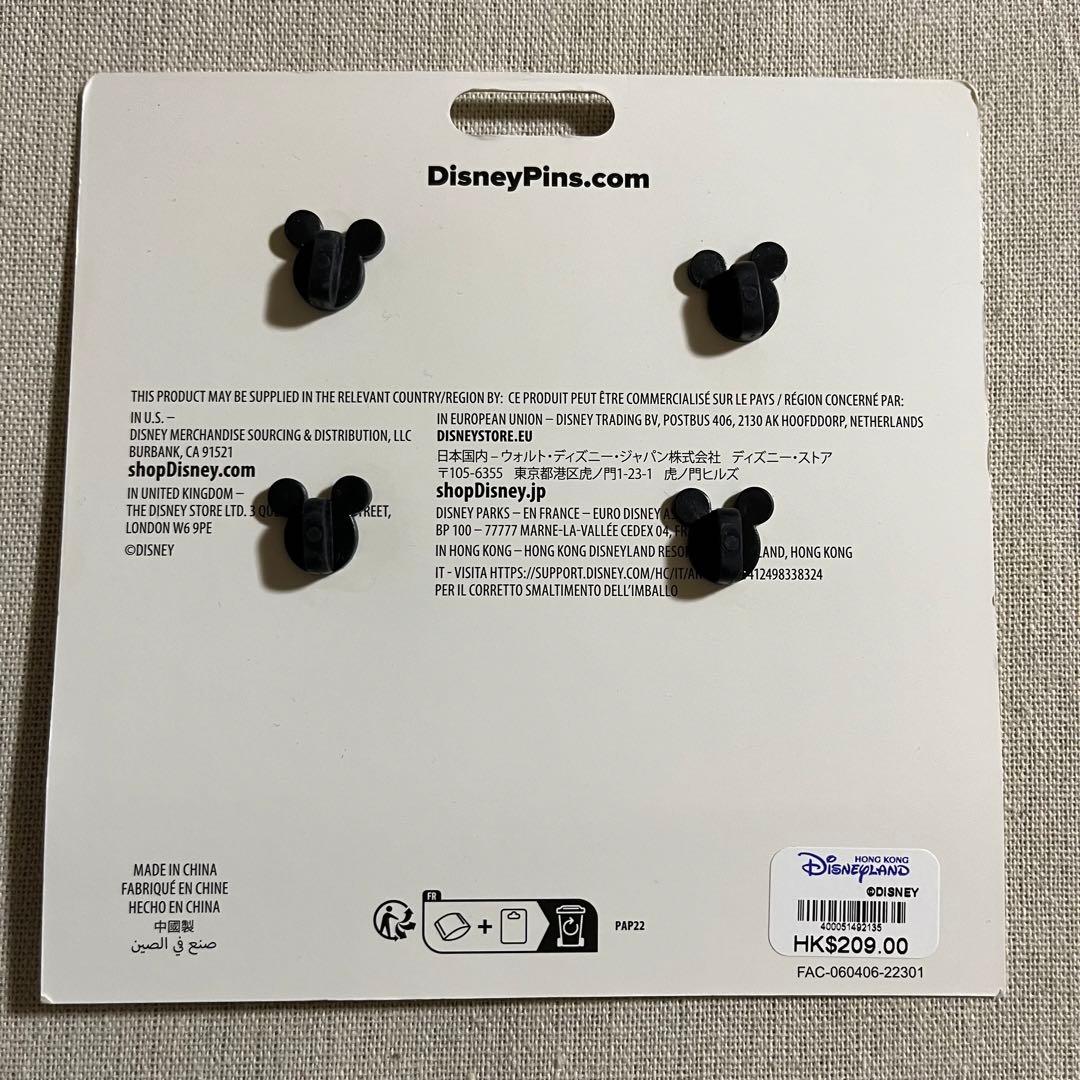 海外 ディズニー ヴィランズ カチューシャ ピンバッジ セット