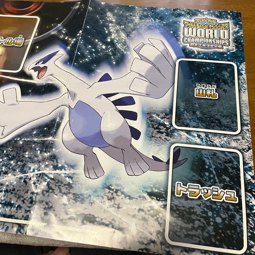 ポケモンカード WCS2010 紙製プレイマット ルギア ホウオウ - メルカリ