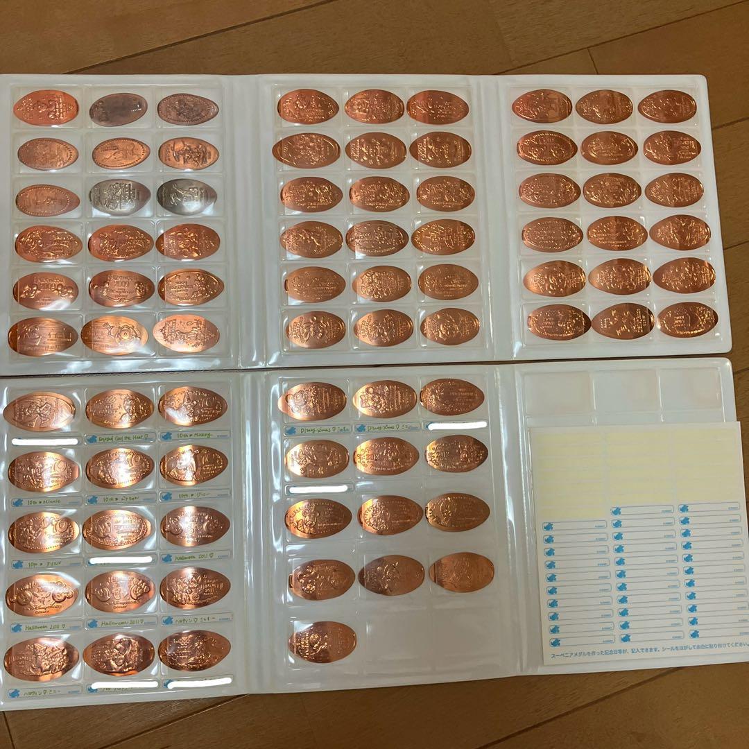 ディズニー スーベニアメダル コレクションブック 4冊 コイン メダル