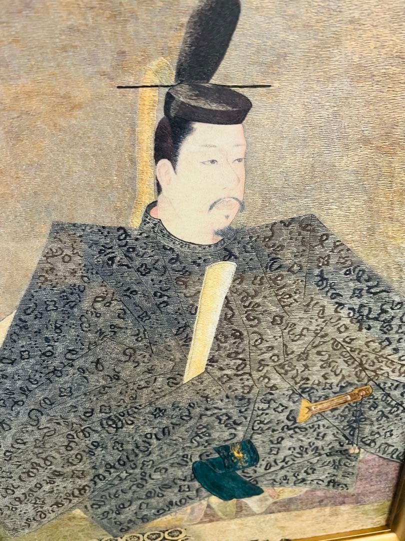 【希少】刺繍額　源頼朝