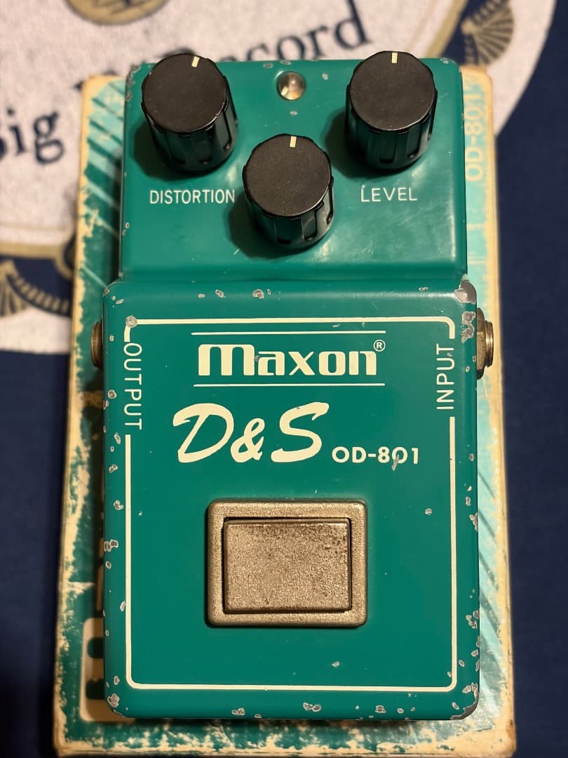 Maxon D&S OD-801ディストーション/ファズ(箱有) MAXON D&S