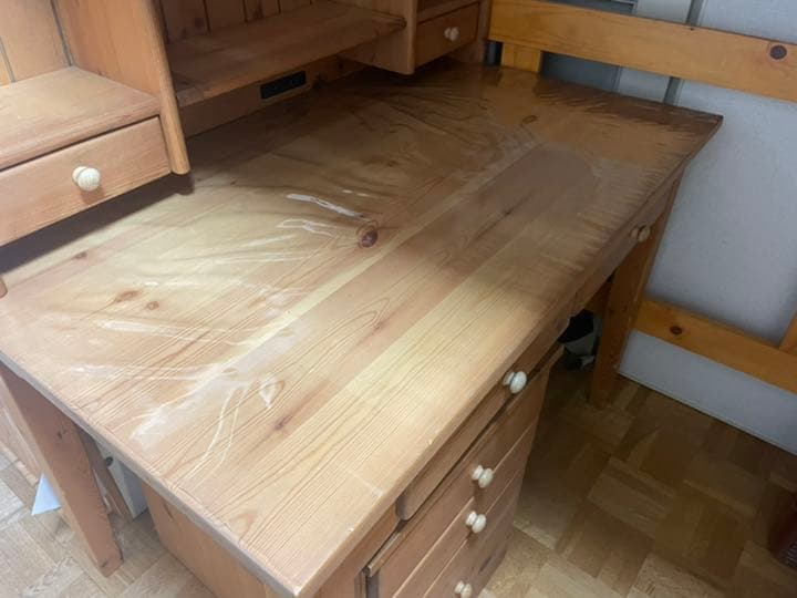 学習机　カントリー調机110サイズ