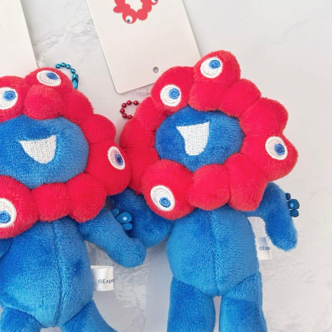 ミャクミャク ボールチェーンマスコット A B C 3点セット 終売品 レア