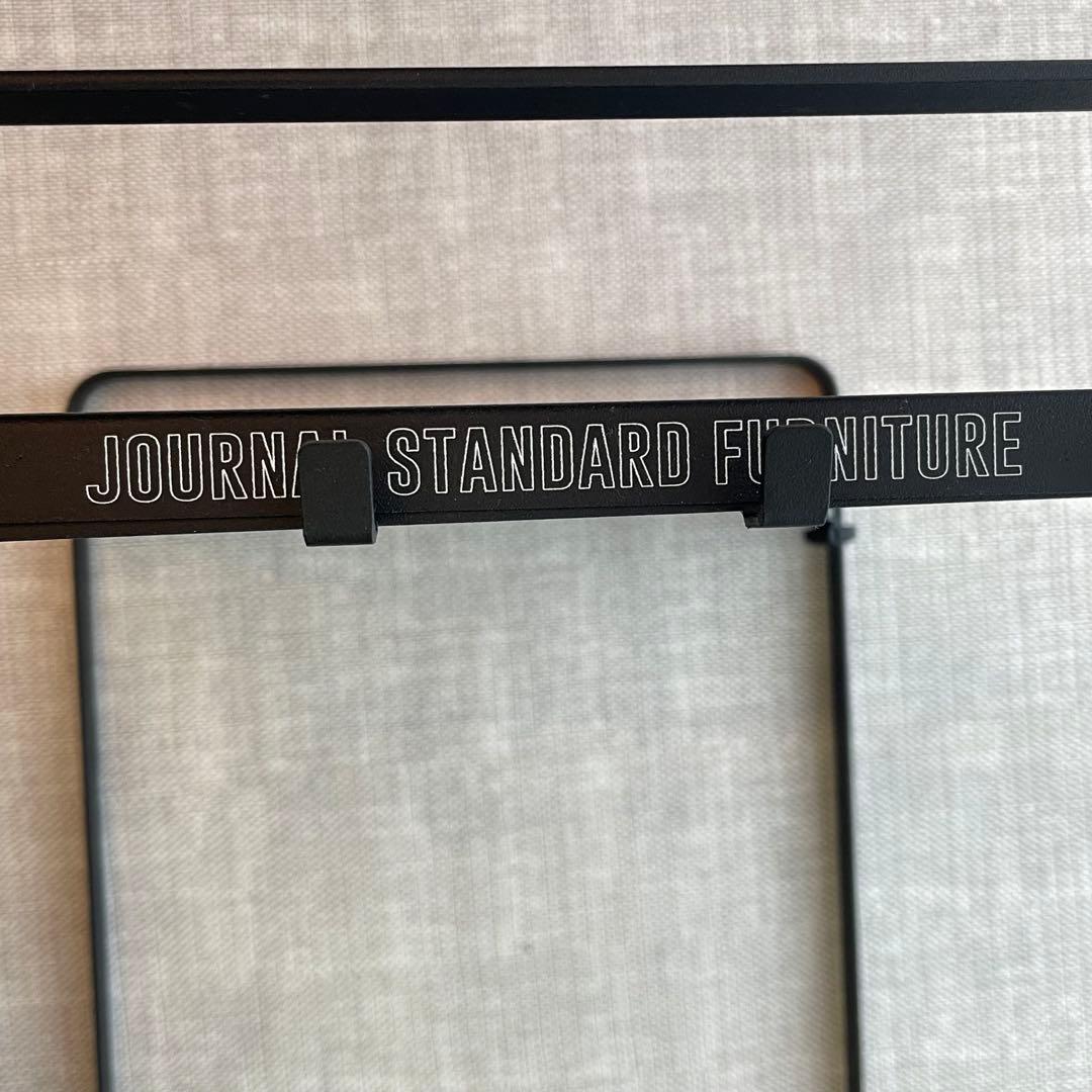 ジャーナルスタンダードファニチャー 電子レンジ 収納ラック マットブラック 黒