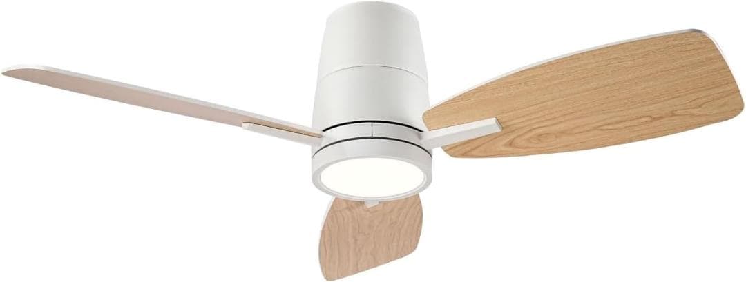 【開封済・未使用】Taloya シーリングファンライト ホワイト 10畳 天井