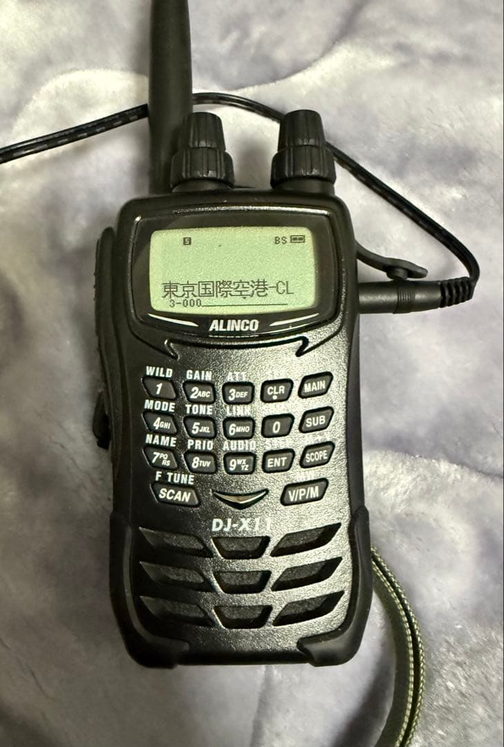 ALINCO DJ-X11A エアバンドスペシャル 充電器付 広帯域受信 - メルカリ
